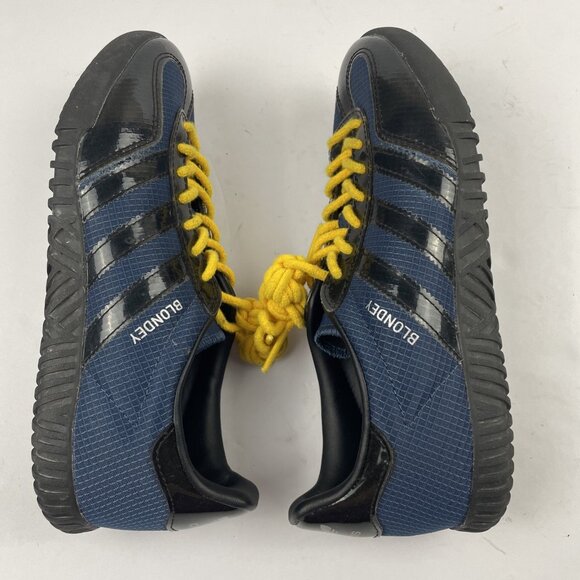 adidas Blondey McCoy x Gazelle Indoor Shoes Men’s 5 Black Blue GY4425 - Picture 4 of 12